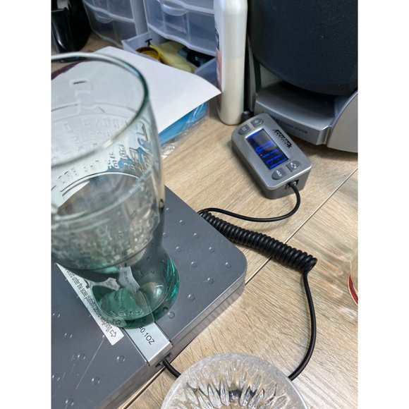 McDonalds Green Glassware 1948 Famous 15 Cent Hamburger Retro Drinking Glass Cup - Picture 8 of 8